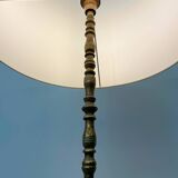 Brass floor lamp, circa 1940