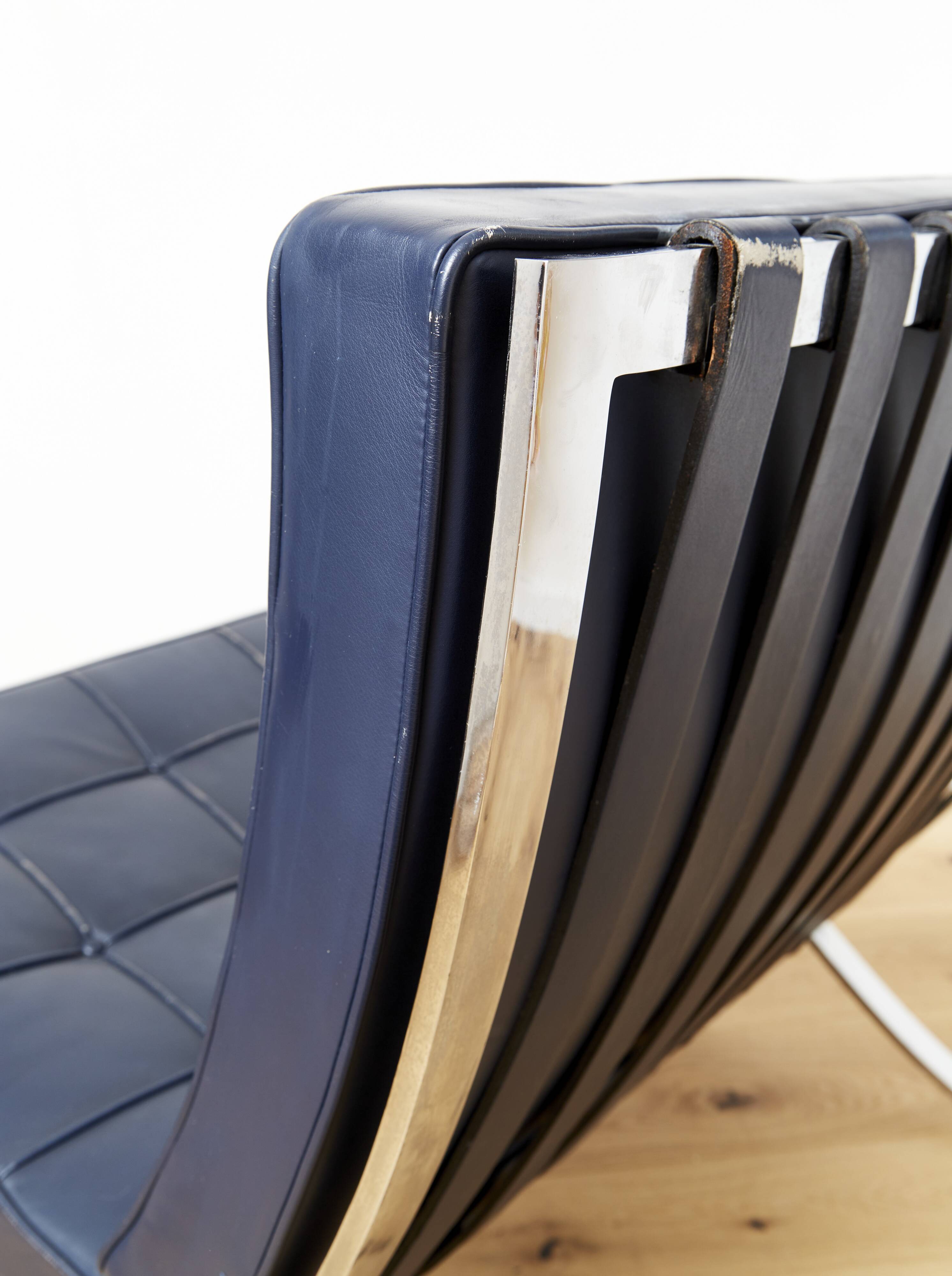 Ludwig Mies van der Rohe MR90 Barcelona Chair for Knoll International