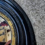 Napoleon III oval mirror