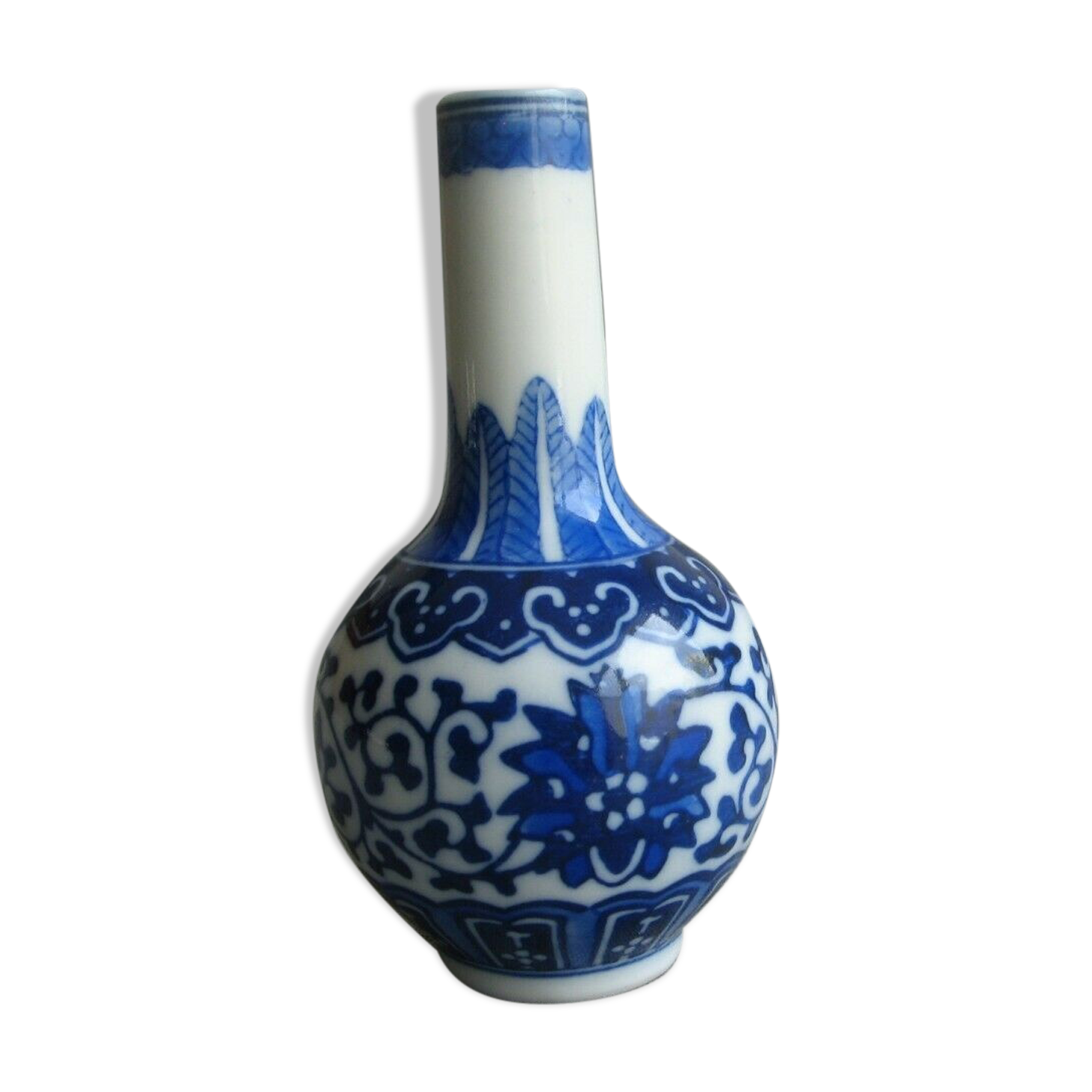 Jingdezhen Blue China porcelain soliflore vase