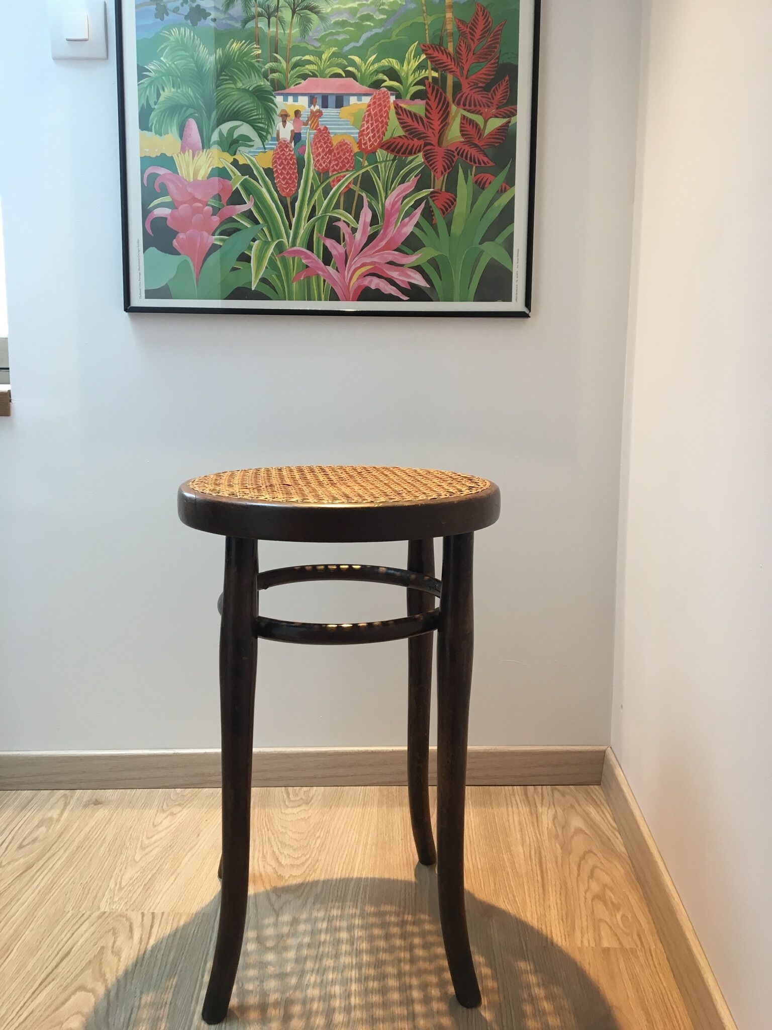 Tabouret Thonet debut du XX siècle