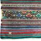 Tapis Kilim turc à rayures neutres