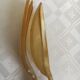Old salad cutlery in horn and silver metal