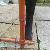 Vintage bamboo antique mirror