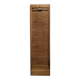 Antique tambour file cabinet, high-end, single, France, 1930s
