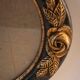 Oval art deco frame