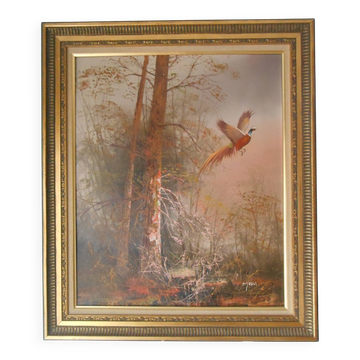 Oil painting canvas