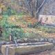 Huile sur toile, Ferme auvergnate
