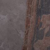 Vintage Turkish rug from Oushak, hand-woven 95x745 cm