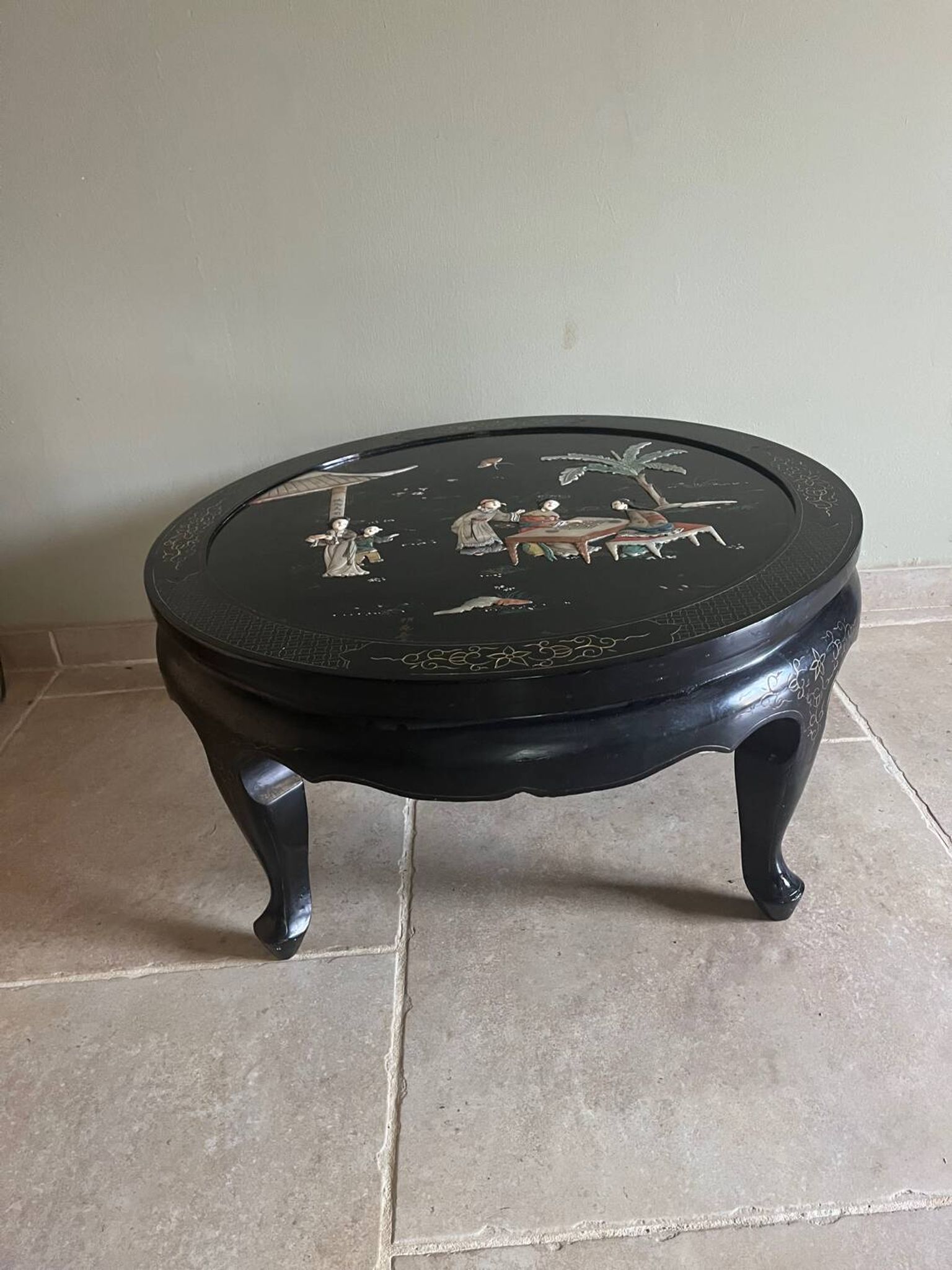 Table basse asiatique