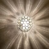 Iron ring design wall lamp from Limburg