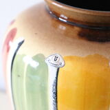 German ceramic vase, vintage