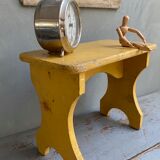 Patinated prayer bench