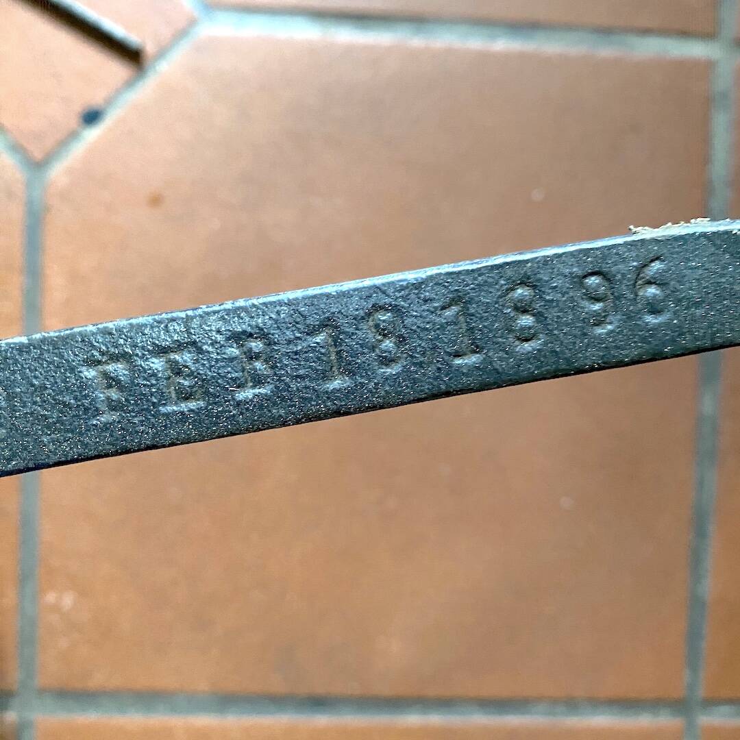 American office chair from the late 19th century