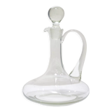 Vintage blown glass decanter