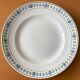 Antique flat earthenware plates from Saint-Amand (North)