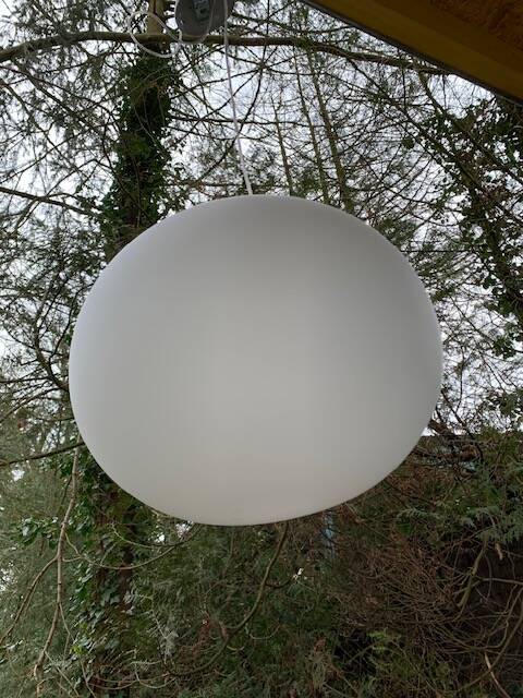 Glo-ball s2 suspension large model by jasper morrison for flos