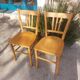 paire de chaises bistrot style Luterma