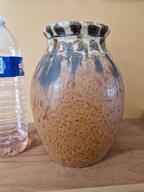 Joseph Talbot (1888-1959) in La Borne - Important stoneware vase