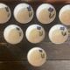 Set of 8 Bowls SARREGUEMINES Eldorado Model Ceramic Flower Decor