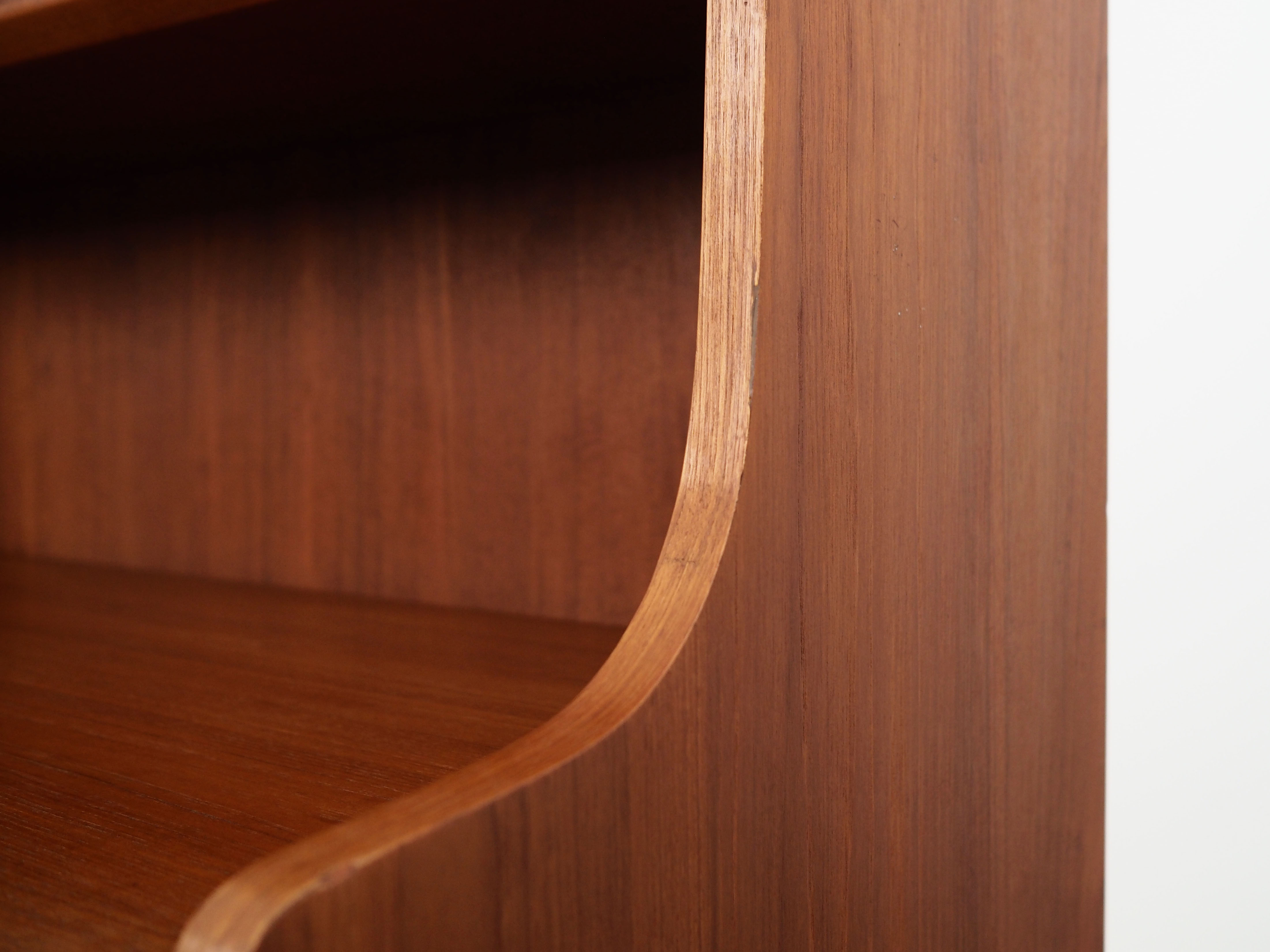 Teak bookcase, Danish design, 1960s, designer: Johannes Sorth, production: Bornholm