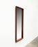 Minimalist mid-century German mirror in teak by Zier-Form, 1960s.