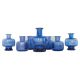 7 vases midcentury modern par Per Lutken pour Holmegaard, Danemark