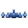7 vases midcentury modern par Per Lutken pour Holmegaard, Danemark
