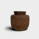 Sculptural stoneware vase by Harry Tusbo, Denmark, 1970s.