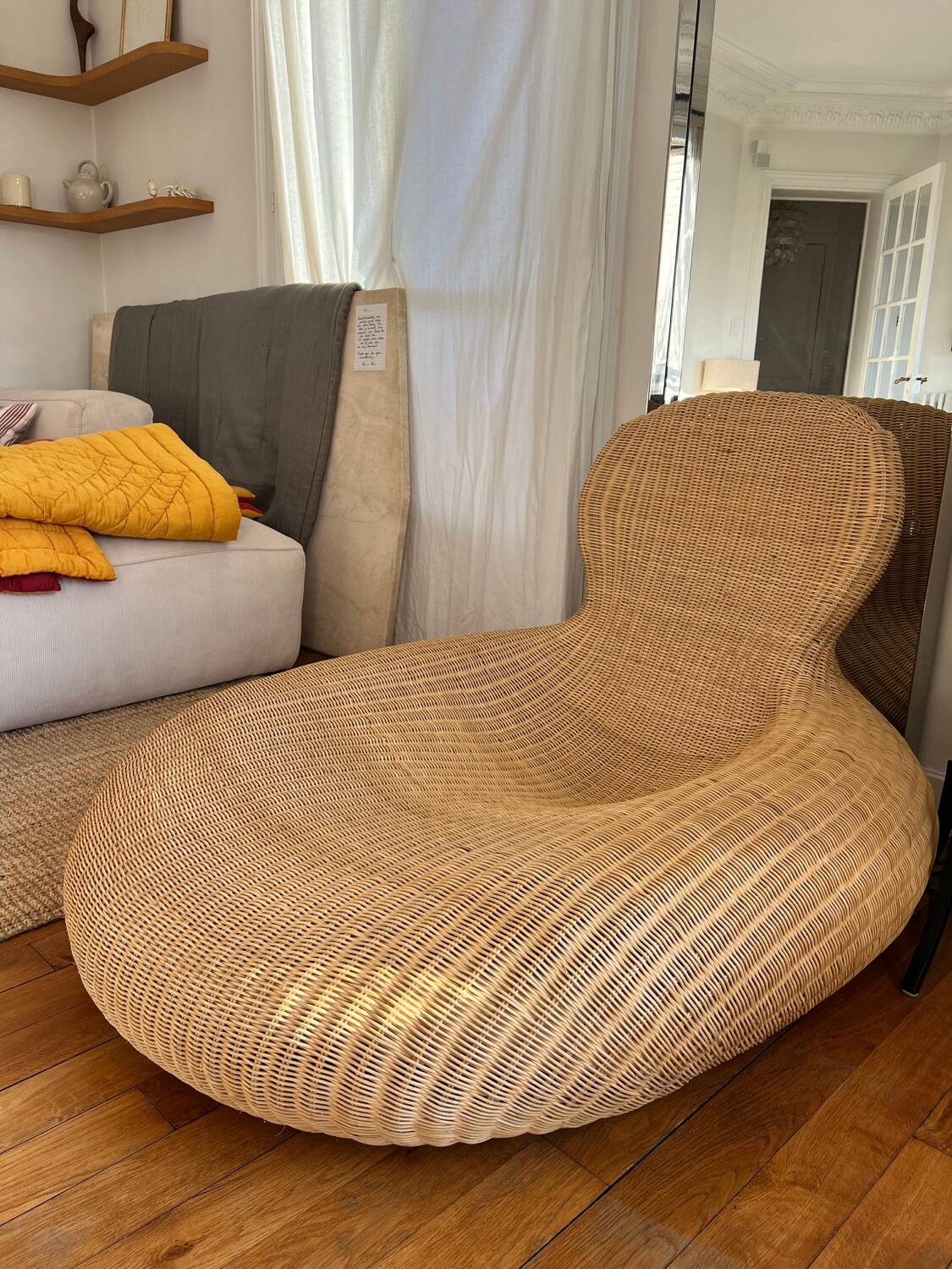 Strovik Wicker and Rattan Armchair - Carl Öjerstam for IKEQ