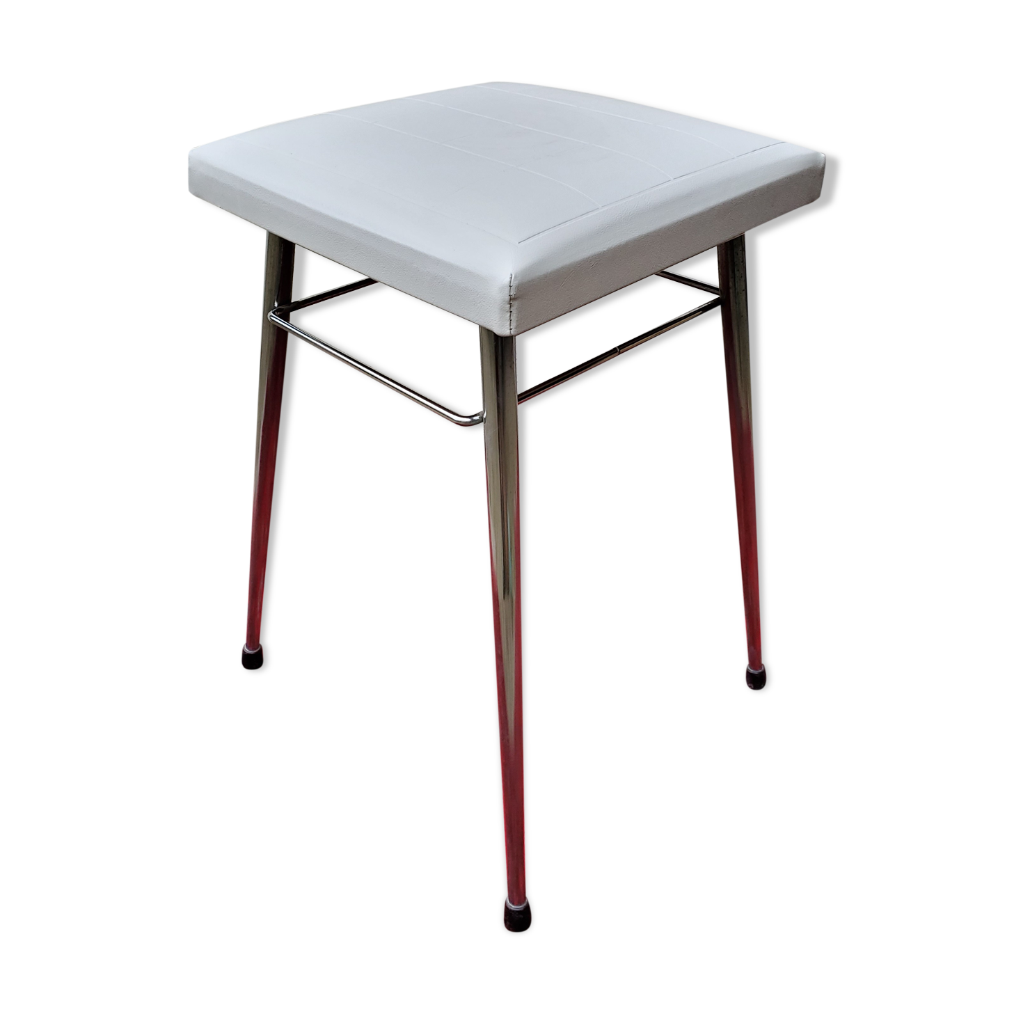 White skai stool 60/70