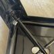 Tabouret haut de bar industriel tolix h75 empilables noir