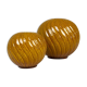 Rare pair of mid-century modern vases by Gunnar Nylund, Rörstrand, Sweden, 1940s.