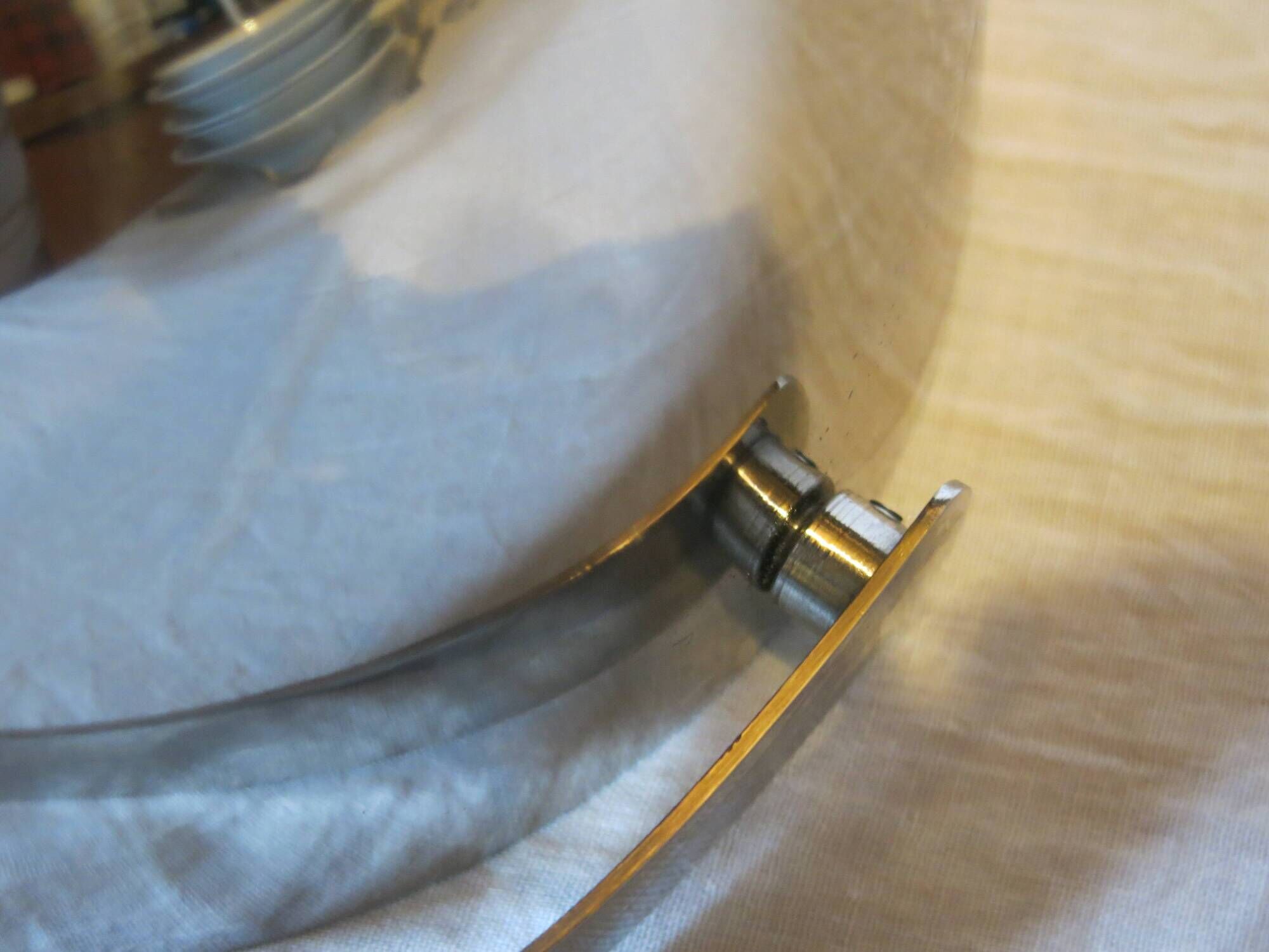 Pot à glaçons en inox en bon état