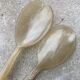 Horn cutlery new condition