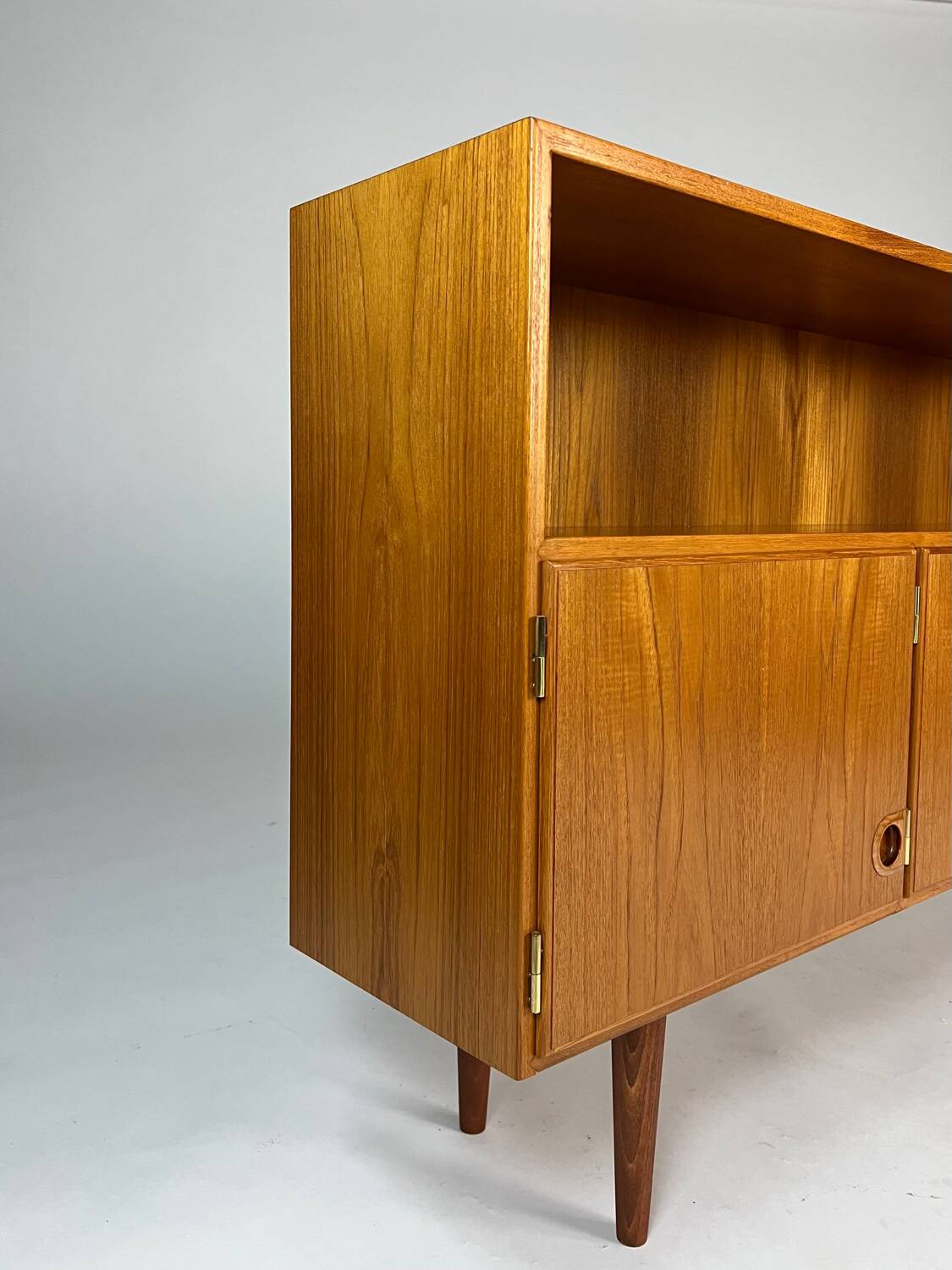 Danish teak sideboard shelf by Sven Ellekaer for E. Boisen 70s vintage