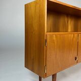 Danish teak sideboard shelf by Sven Ellekaer for E. Boisen 70s vintage
