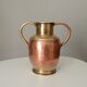 Antique amphora vase in brass and copper