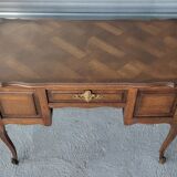 Minister's desk in Louis XV marquetry style