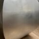 Monumental sculptural vase in aluminium – Italian design – De Castelli