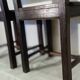 Pair of Breton chairs from the late 19th century.