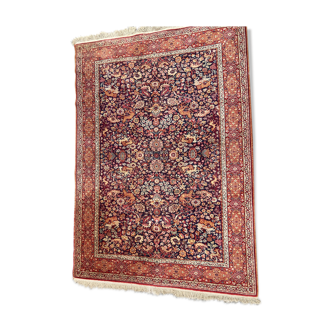 Oriental carpet in wool  139x193cm