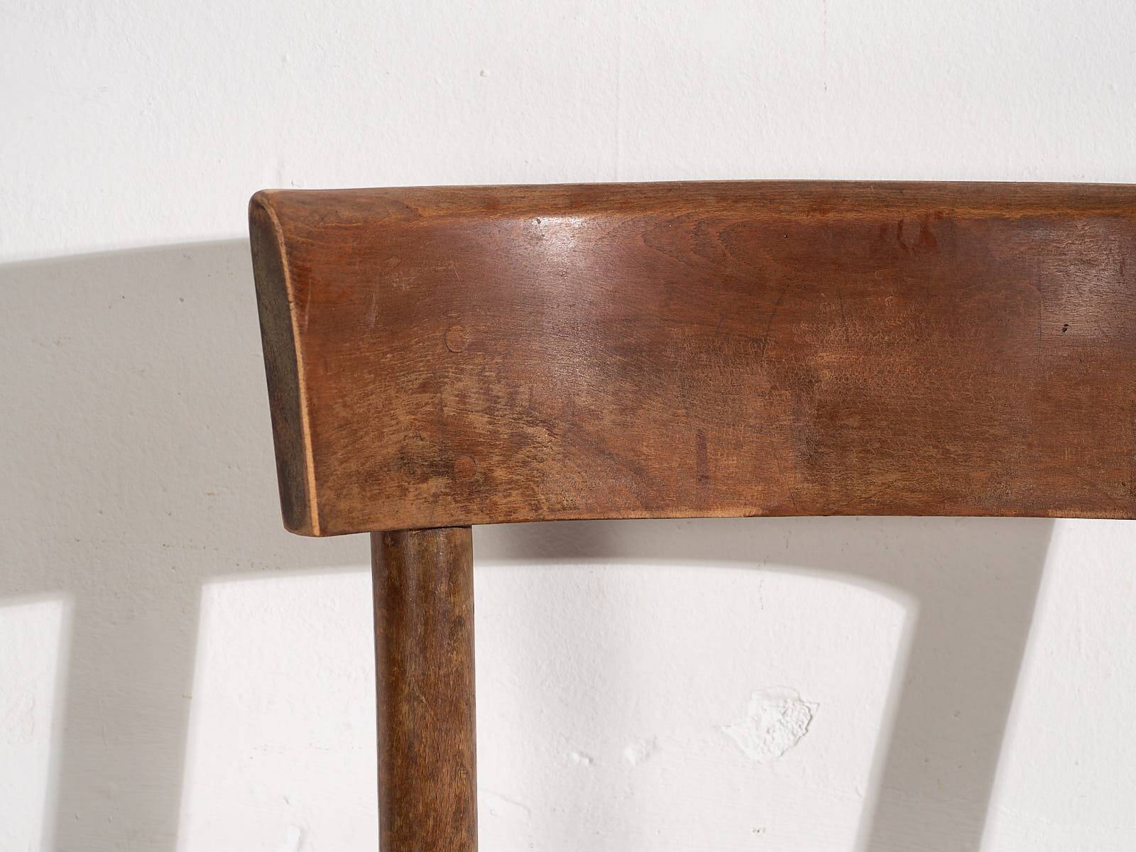 Vintage Bentwood Chairs (c.1950). Set of 6 pieces #2