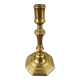 Antique brass candle holder