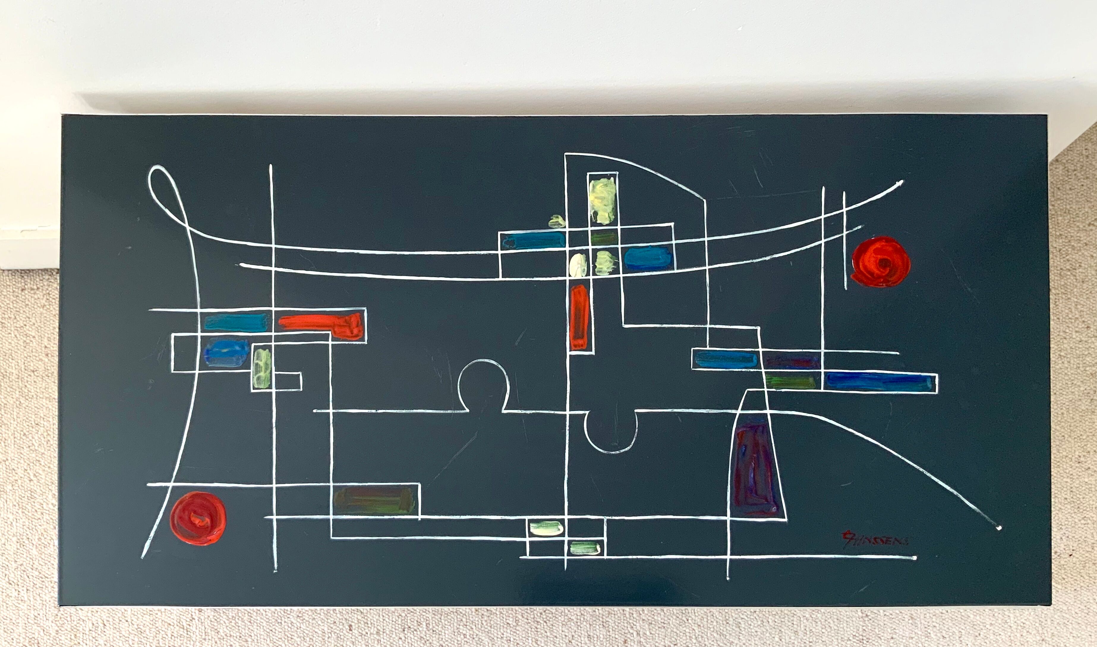 Coffee table from the 60s/70s by Janssens