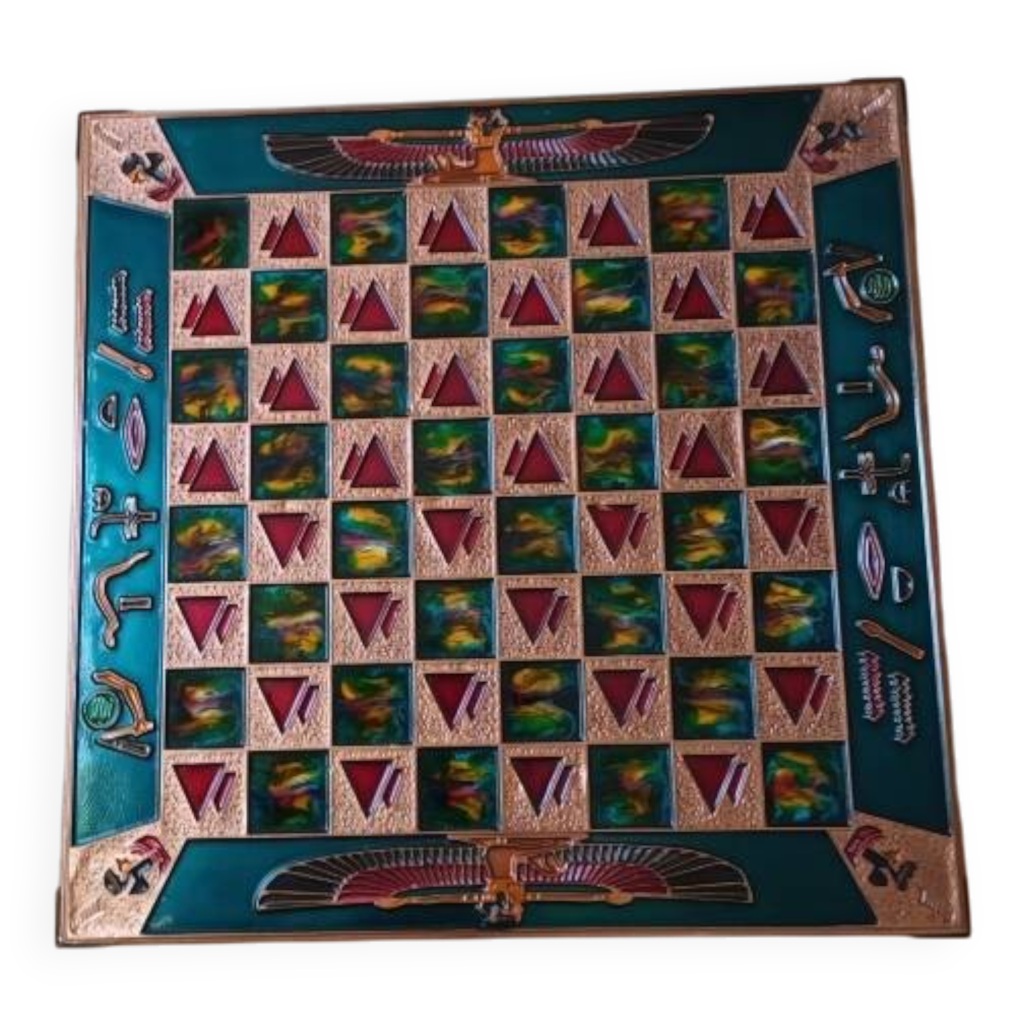 Vintage Egyptian chess set