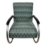 Tubular steel armchair by Tubax