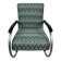 Fauteuil en acier tubulaire par Tubax
