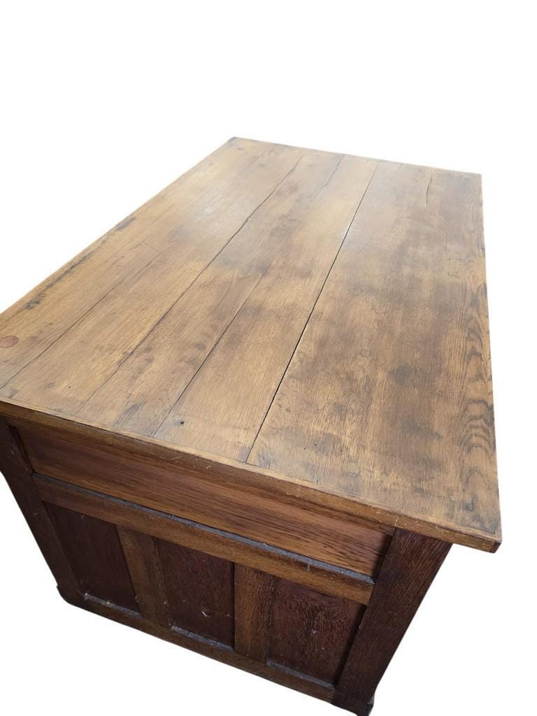 Vintage solid wood desk