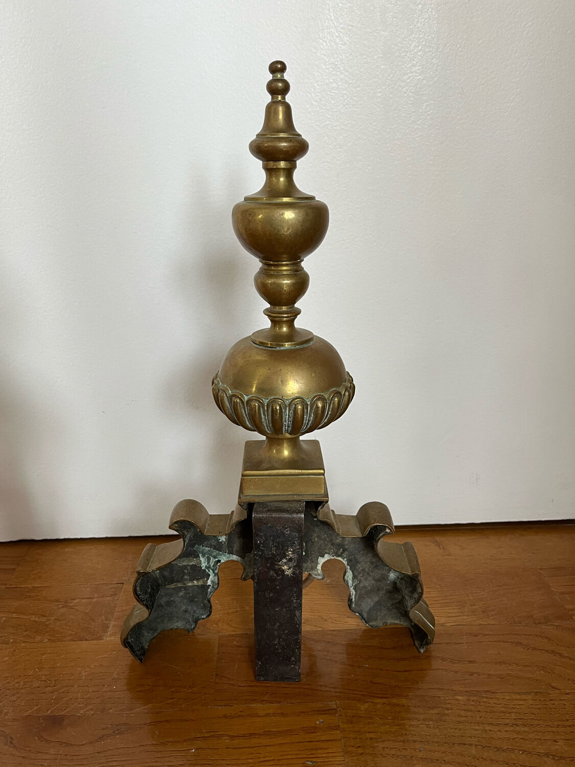 Pair of antique chenets